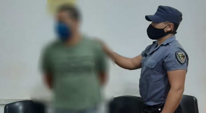 Detenido por agresión