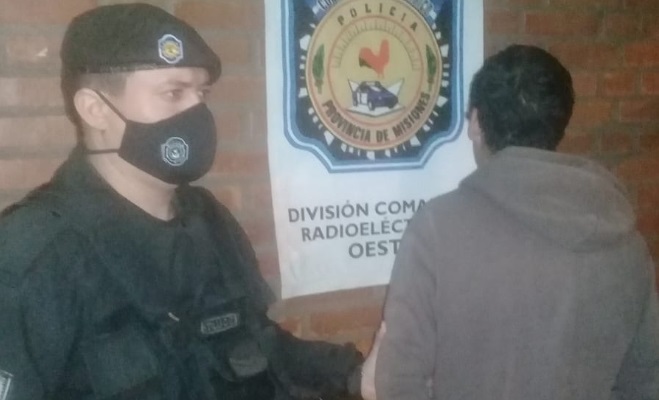 Joven atemorizó a su familia con un cuchillo y golpeó a policías en Posadas: terminó preso