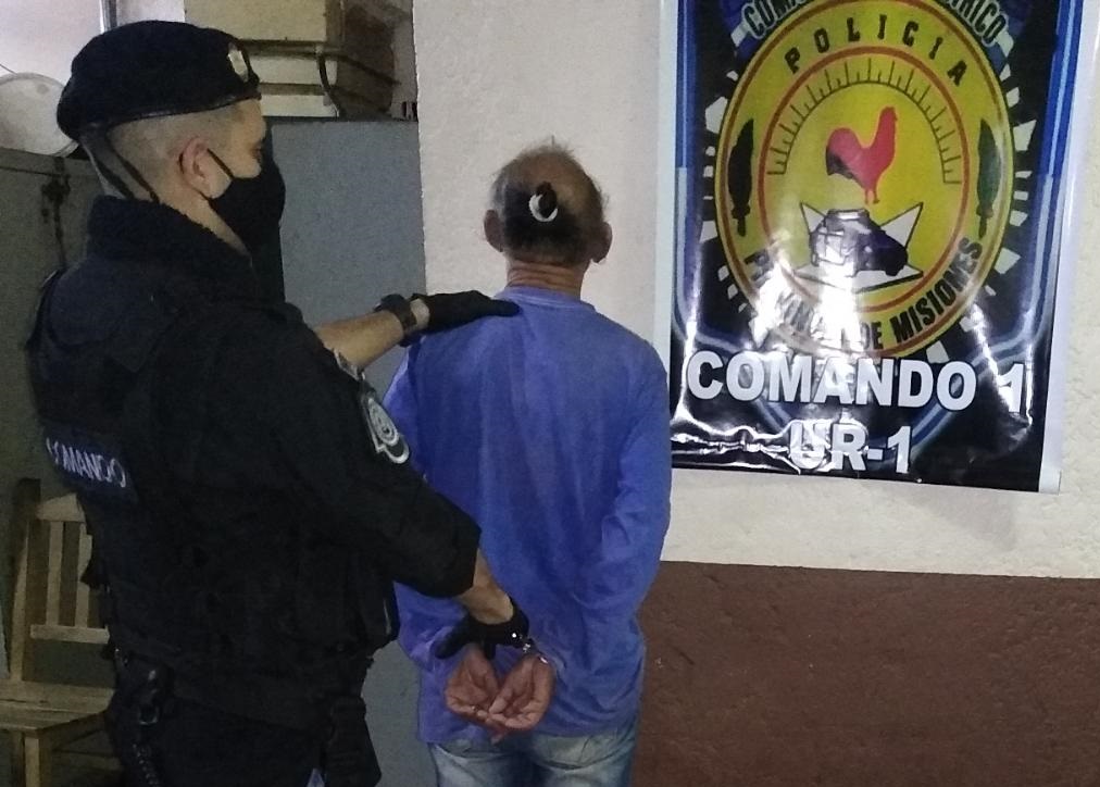 En Posadas detuvieron a un hombre por robar más de 30 mil pesos de una vivienda