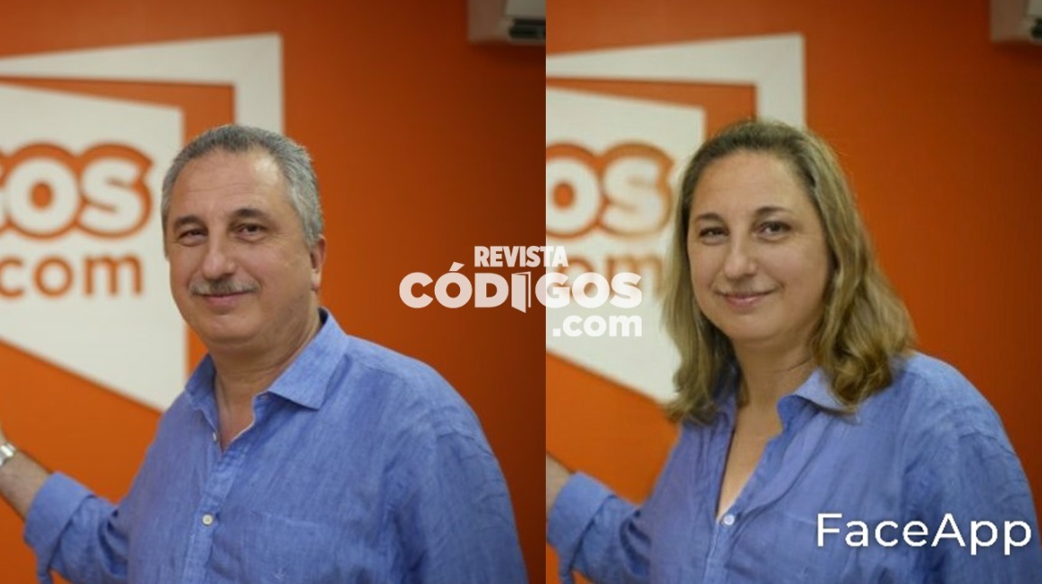 FaceApp en Códigos en la Tele: Passalacqua conoció a su gemela