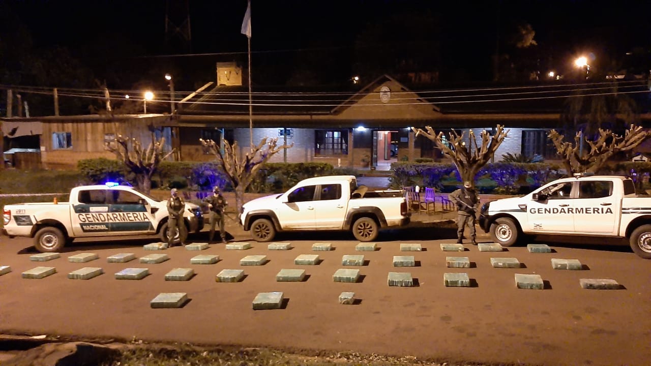 Misiones: secuestraron más de 765 kilos de marihuana dentro de una camioneta