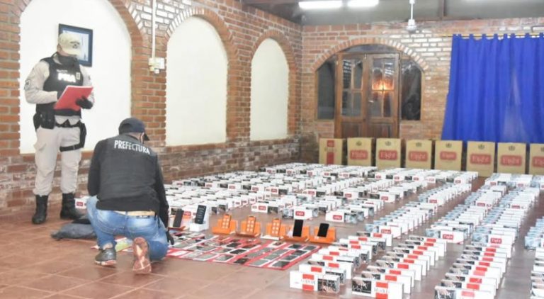 Eldorado: incautaron cargamento de mercadería valuado en más de un millón de pesos