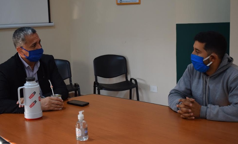 Inseguridad en Posadas: Penayo convocó a referente del barrio El Porvenir para tratar la problemática