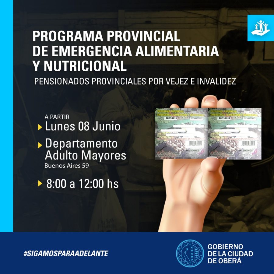 Oberá: entrega de tickets verdes solidarios del IPLyC