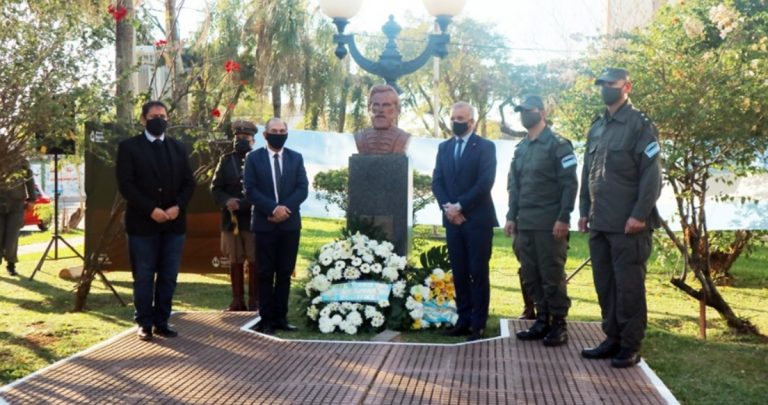 Posadas: conmemoraron el 199° aniversario del fallecimiento del general Martín Miguel de Güemes