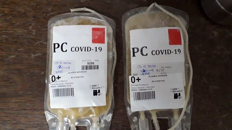 #Coronavirus: la donación de plasma de personas recuperadas ya se aplica en 8 provincias