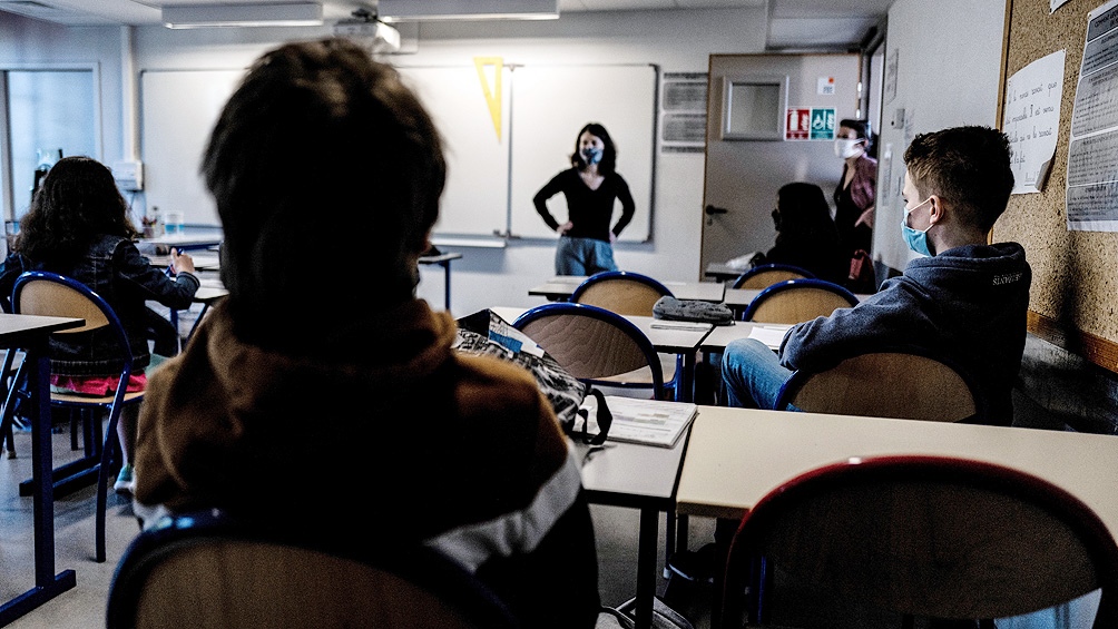 Volvieron las clases tras la cuarentena en Francia