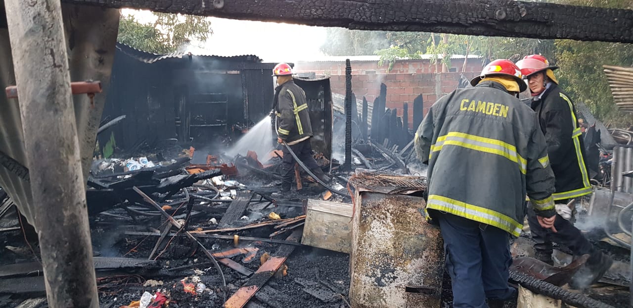 Discutió con su pareja e incendió su propia casa: terminó preso