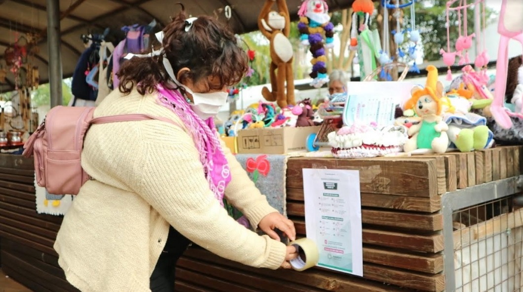Posadas: el paseo Bosetti, un espacio donde los artesanos le hacen frente al coronavirus