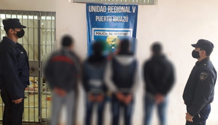 Puerto Esperanza: atraparon a jóvenes acusados de intimidar a una familia y causar destrozos en su domicilio