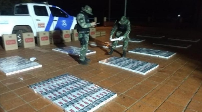 Secuestraron cargamento de cigarrillos por más de un millón de pesos en Santa Ana y Eldorado