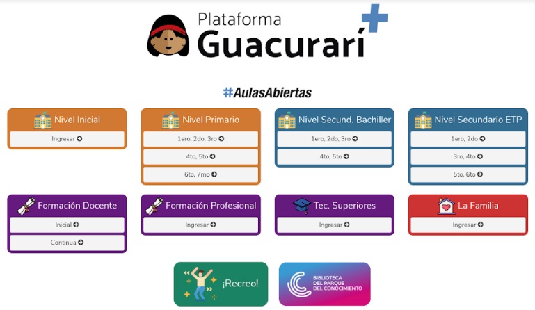 El Parque del Conocimiento proveerá de contenidos a la plataforma Guacurarí