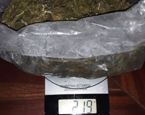 Capioví: secuestraron marihuana oculta dentro de una mochila en cercanías a la ruta 12