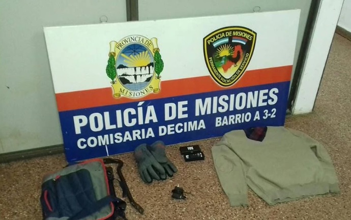 Posadas: dos detenidos por intentar robar en varios domicilios del barrio Miguel Lanús