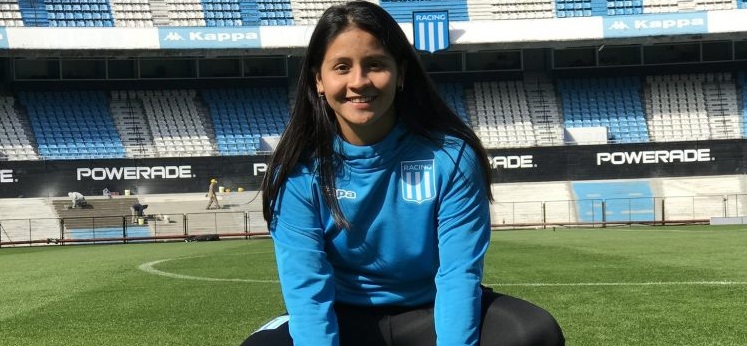 Fútbol femenino: la misionera Milagros Otazú renovó su contrato con Racing