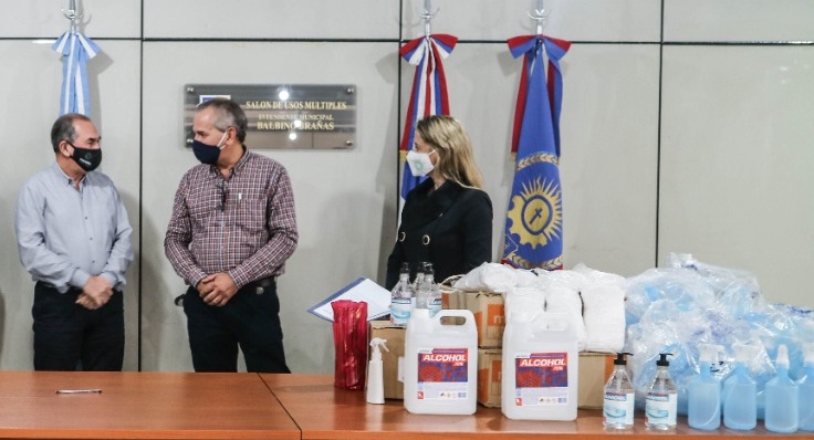 Coronavirus: la Municipalidad de Posadas recibió y canalizó nuevas donaciones