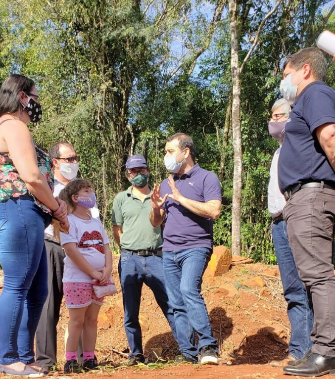 Inauguraron tanques de agua potable en Santiago de Liniers