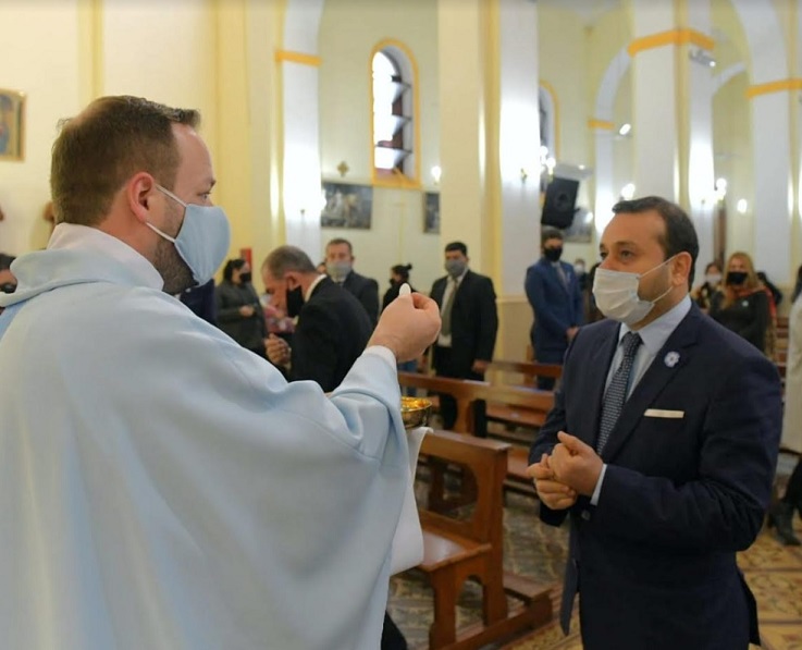 Posadas: Herrera Ahuad participó en la misa y el tedeum por los 204 años de la declaración de la independencia