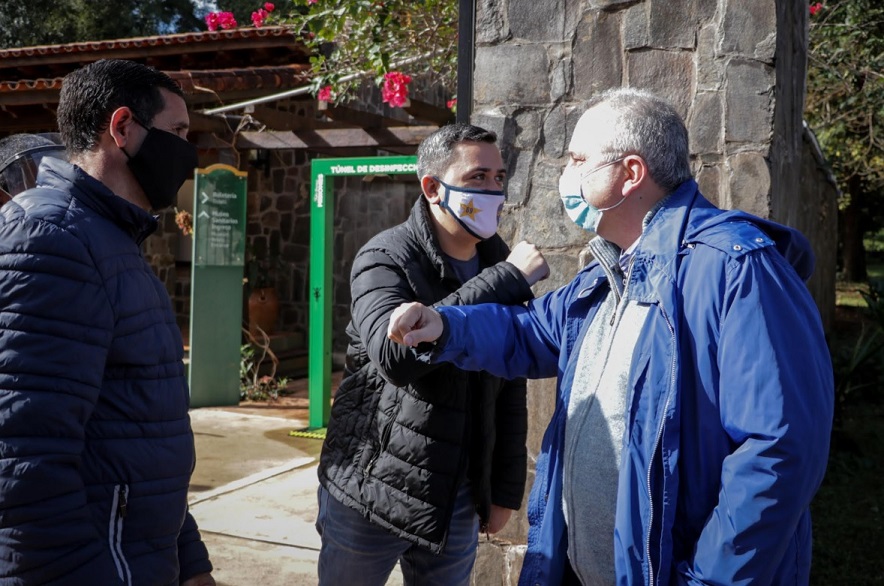 Passalacqua participó de la reapertura de la misión jesuítica de Nuestra Señora de Loreto