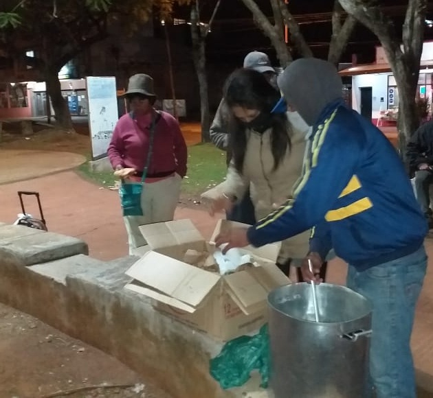 Continúa la asistencia a personas en situación de calle en Posadas
