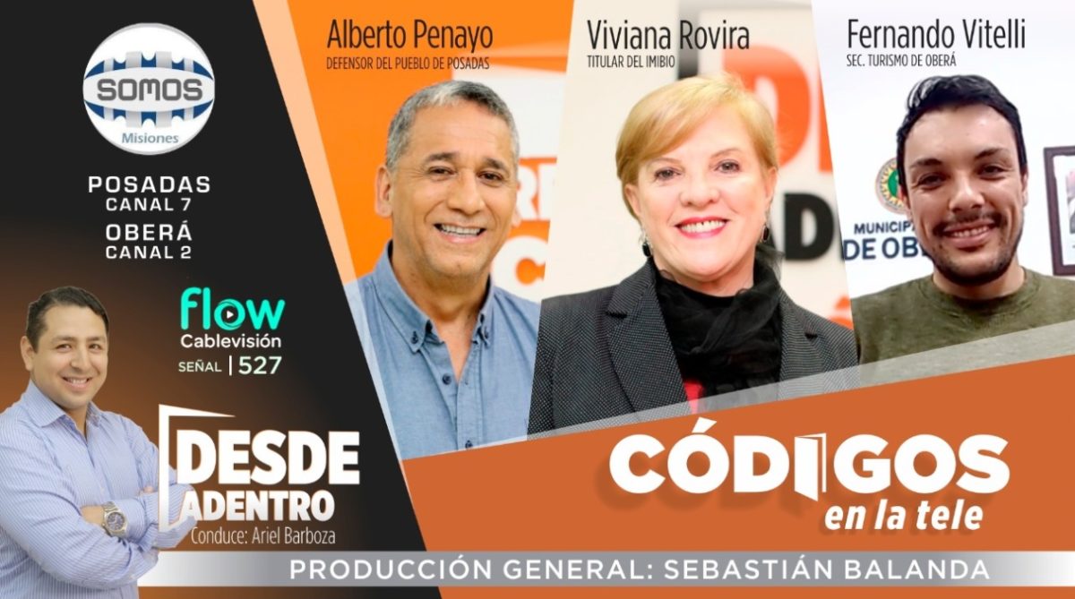 Mirá la galería de imágenes de un nuevo programa de Códigos en la Tele