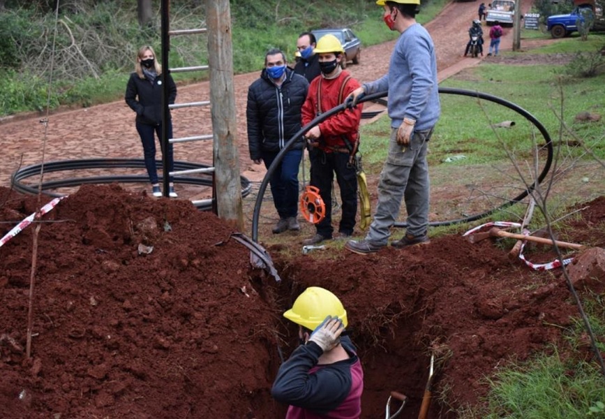 Marandú Comunicaciones habilitará el nodo de fibra óptica en Salto Encantado