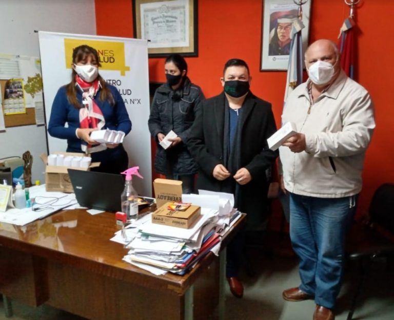 Se entregaron termómetros infrarrojos a Centros de Salud de la Zona Centro Uruguay