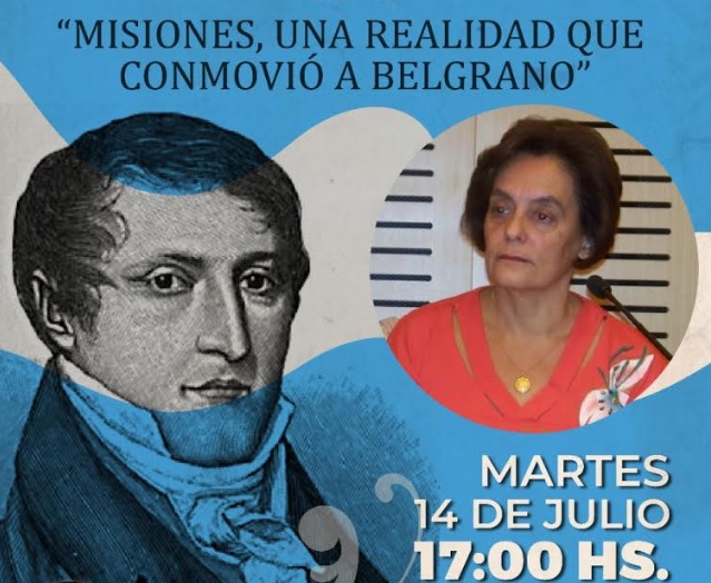Ciclo de videoconferencias sobre Manuel Belgrano, la donación de sangre, órganos y tejidos y la enfermería misionera
