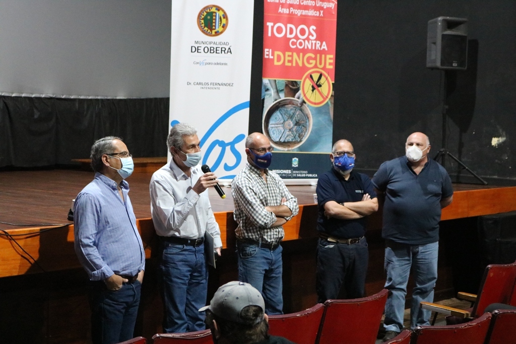Capacitación sobre interbrote de dengue en Oberá