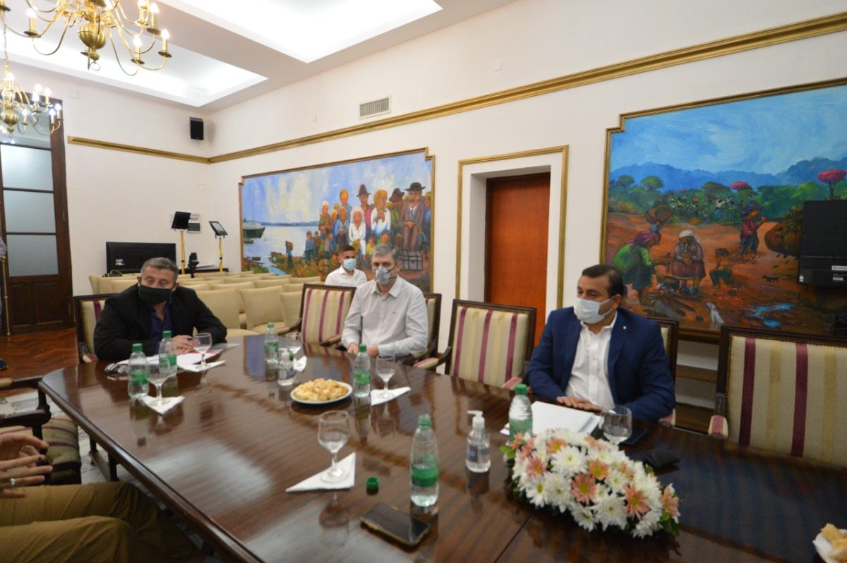 Herrera Ahuad se reunió con  integrantes de la Mesa Productiva de Misiones para potenciar vínculos
