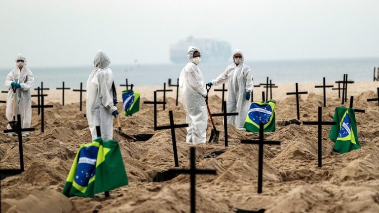 Coronavirus: Brasil superó las 94.000 muertes