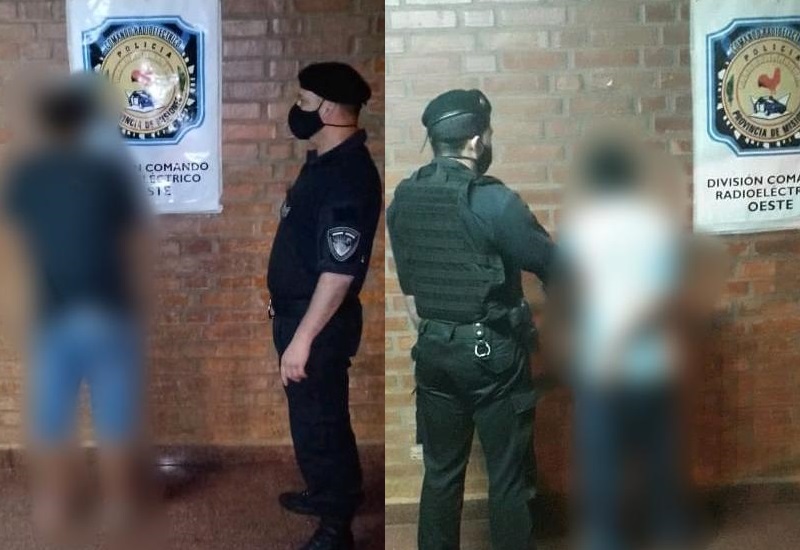 Posadas: terminaron detenidos por intento de robo, desorden y violencia familiar