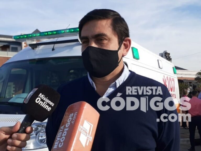 Eldorado, con nueva ambulancia: “El Gobierno siempre tuvo a la salud al tope de la agenda”, dijo el Intendente