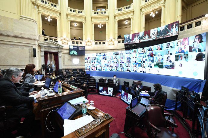El Senado le dio media sanción a la reforma judicial penal