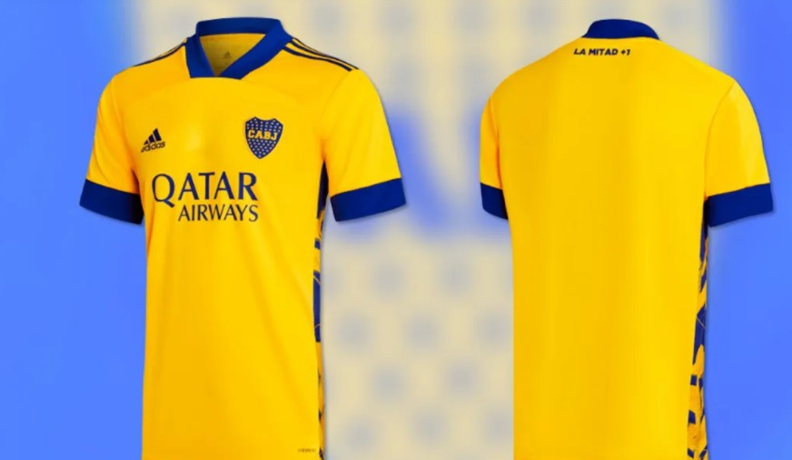 Boca presentó su nueva camiseta en homenaje a La Bombonera