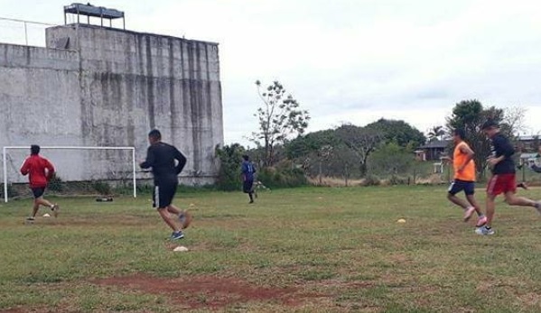 Fútbol: Garupá FC, otro de los equipos que volvió a los entrenamientos