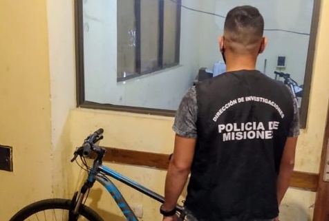 Recuperaron una bicicleta que fue robada y vendida por redes sociales en Posadas
