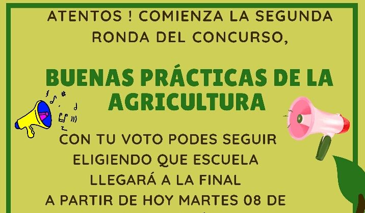 Concurso Buenas Prácticas de la Agricultura: a las 21:30 se realiza la votación