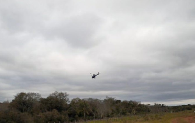 San José: el helicóptero policial se sumó a la búsqueda del adolescente de 15 años