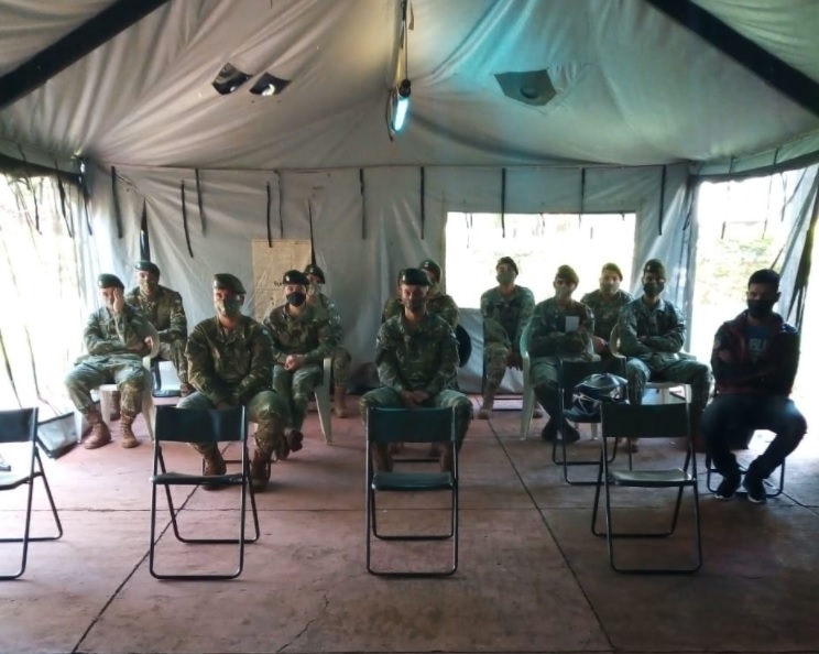 Dengue: técnicos municipales capacitaron a personal del Ejército
