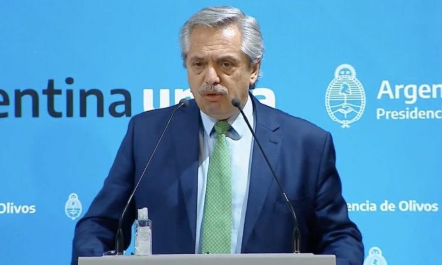 Fernández anuncia la continuidad del aislamiento social por el coronavirus