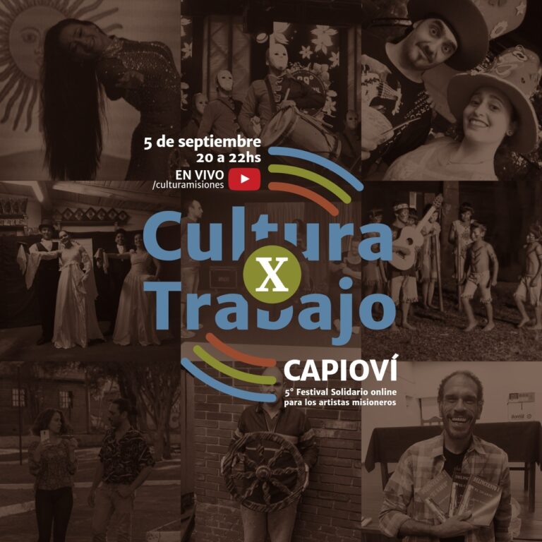 Esta noche se realiza el V Festival “Cultura X Trabajo” en Capioví