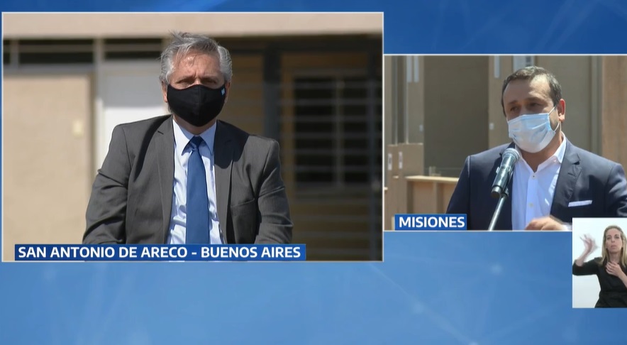 Herrera Ahuad ratificó el pedido a Fernández de “una política de frontera diferenciada” para Misiones