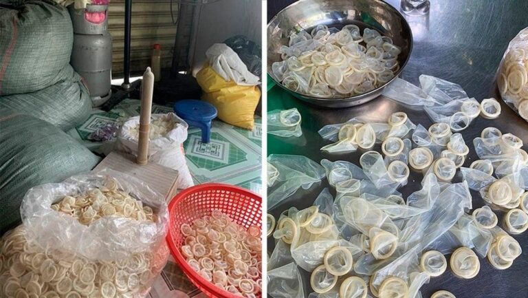 Vietnam: confiscan más de 320.000 preservativos usados que serían puestos a la venta nuevamente