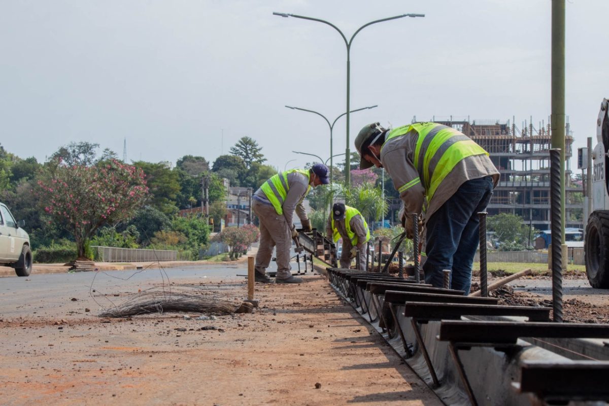 Posadas y Garupá: operativo de limpieza y puesta en valor de la ruta nacional 12