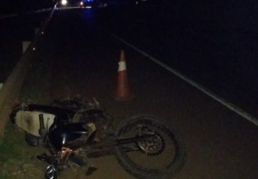 Accidente fatal en Candelaria: motociclista murió tras despistar sobre la ruta 12