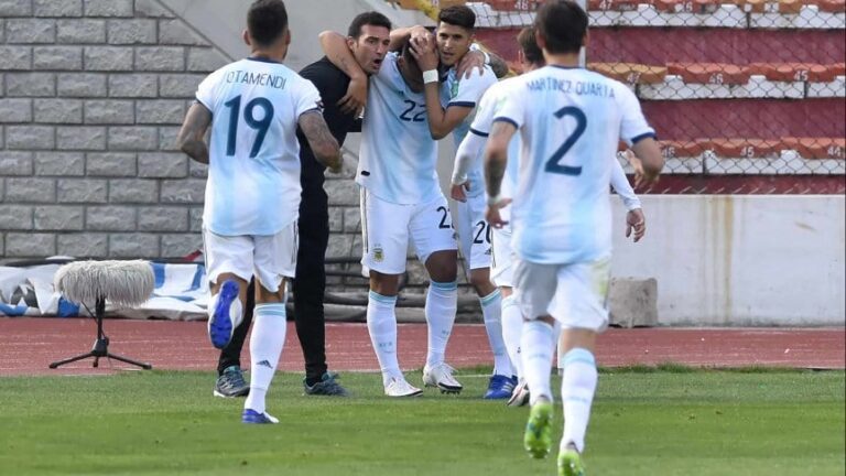 ¡Triunfazo de Argentina en La Paz!: venció a Bolivia 2-1 por la segunda fecha de las Eliminatorias
