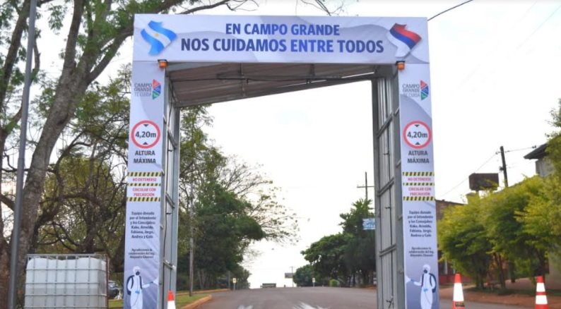 Tras el primer caso positivo de Covid-19, en Campo Grande insisten con "la responsabilidad social"