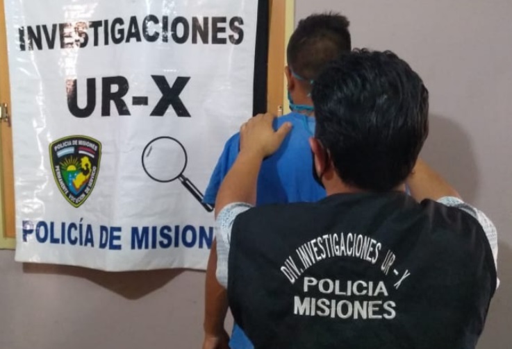 Detuvieron a jóvenes acusados de golpear a sus parejas en Piñalito Norte y Posadas 2 4 - Detenido por violencia 2 1 - 3