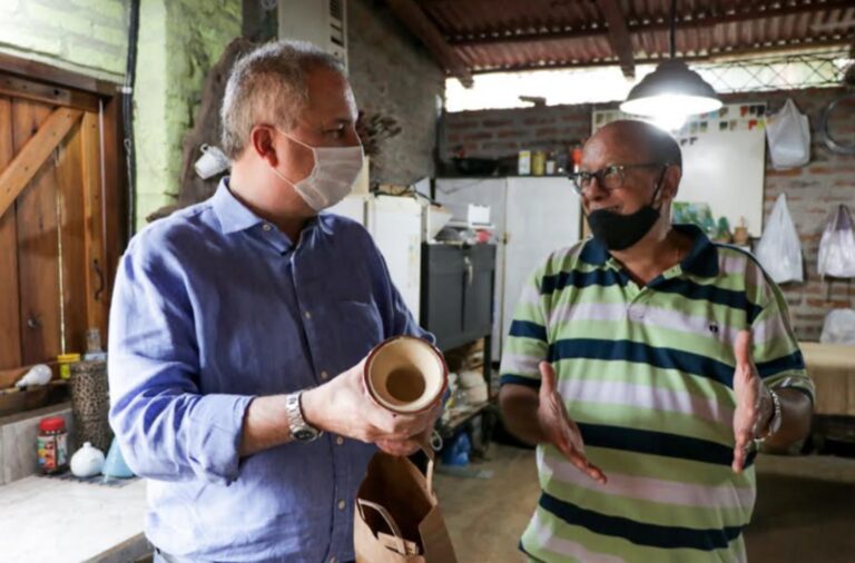 Passalacqua visitó a emprendedores de Garupá: "Es fundamental apoyar estos proyectos misioneros"